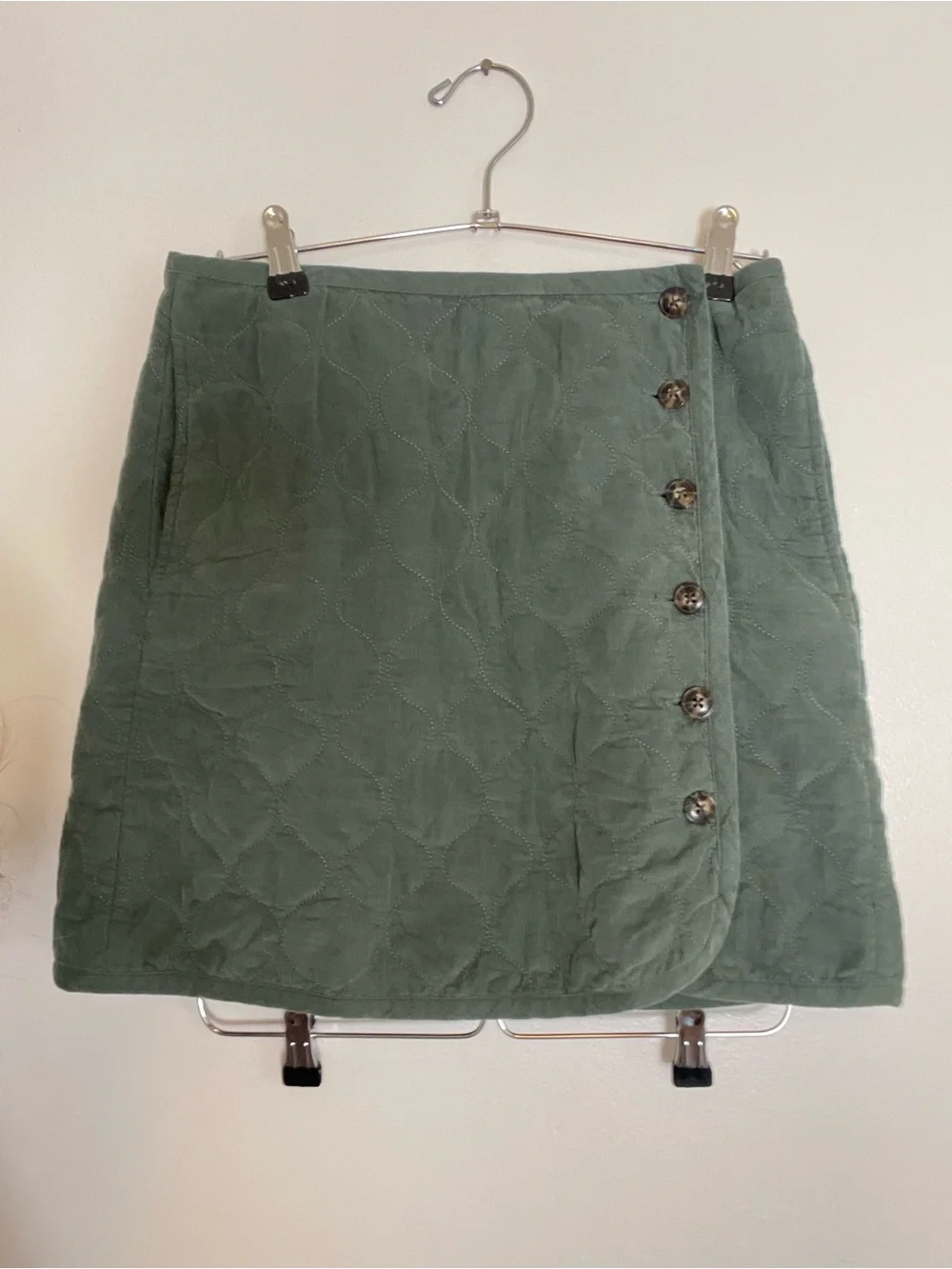 Maxwell Corduroy Quilted Mini Skirt